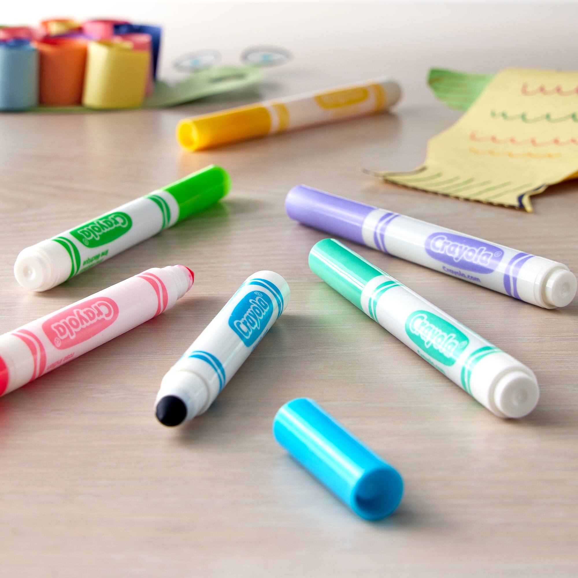 12 Packs: 10 ct. (120 total) Crayola® Bold and Bright Broad Line Markers